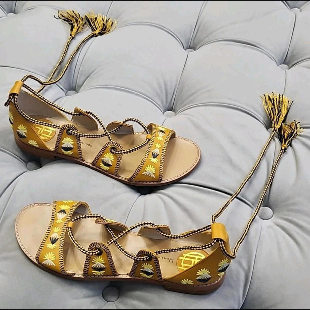 House of Harlow Gabrielle Sandals Womens Shoes 38.5 8.5